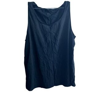 J. JILL Easy A-Line Tank Top Black Large